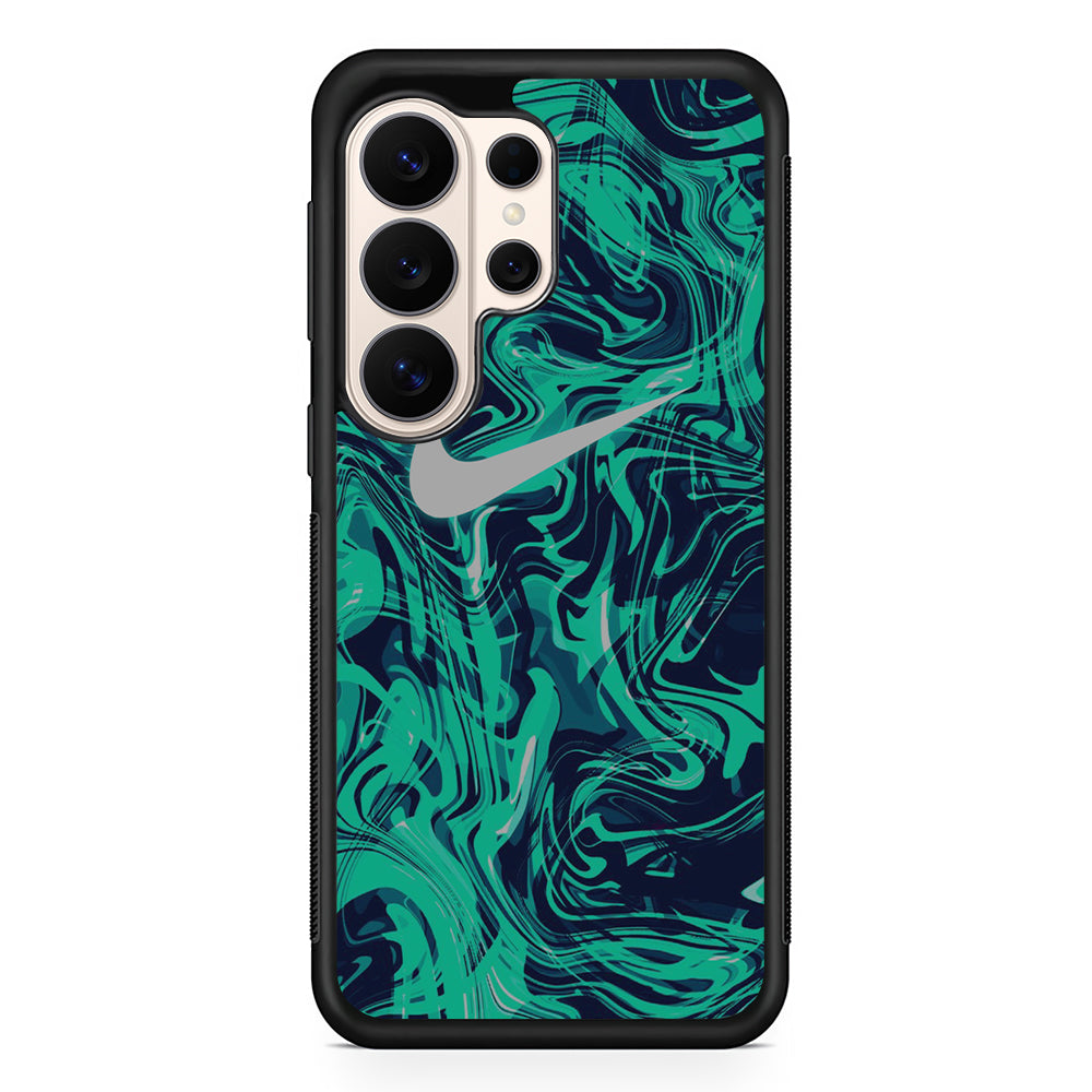 Nike Logo Tosca Marble Samsung Galaxy S26 Ultra Case | Slim Everyday Protection for Galaxy S26 Ultra