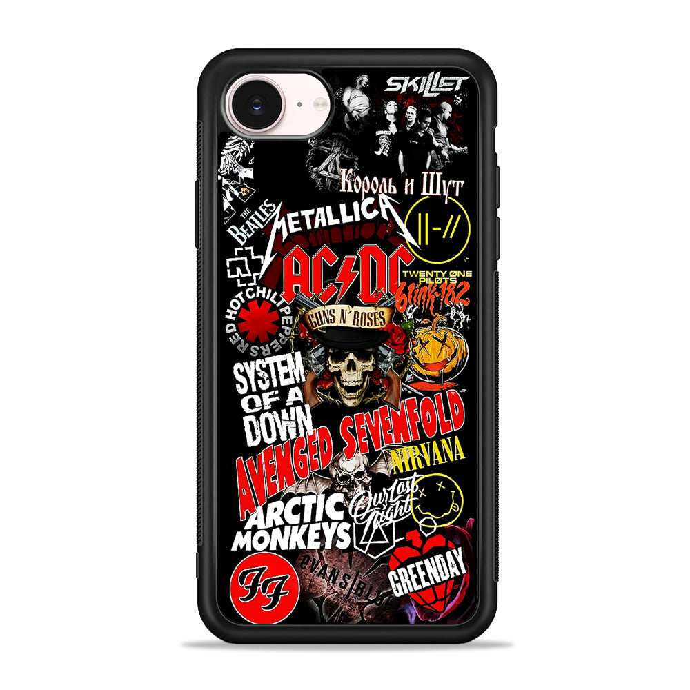 Logo Band Legends iPhone 17e Case - Silicone Case