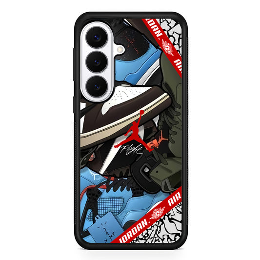 Air Jordan Flight Attention Samsung Galaxy S26 Plus Case | Lightweight Protective Cover for Galaxy S26 Plus