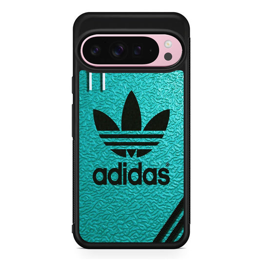 Adidas Blue Abstract Strap Google Pixel 9 Pro XL Case | Protective Cover