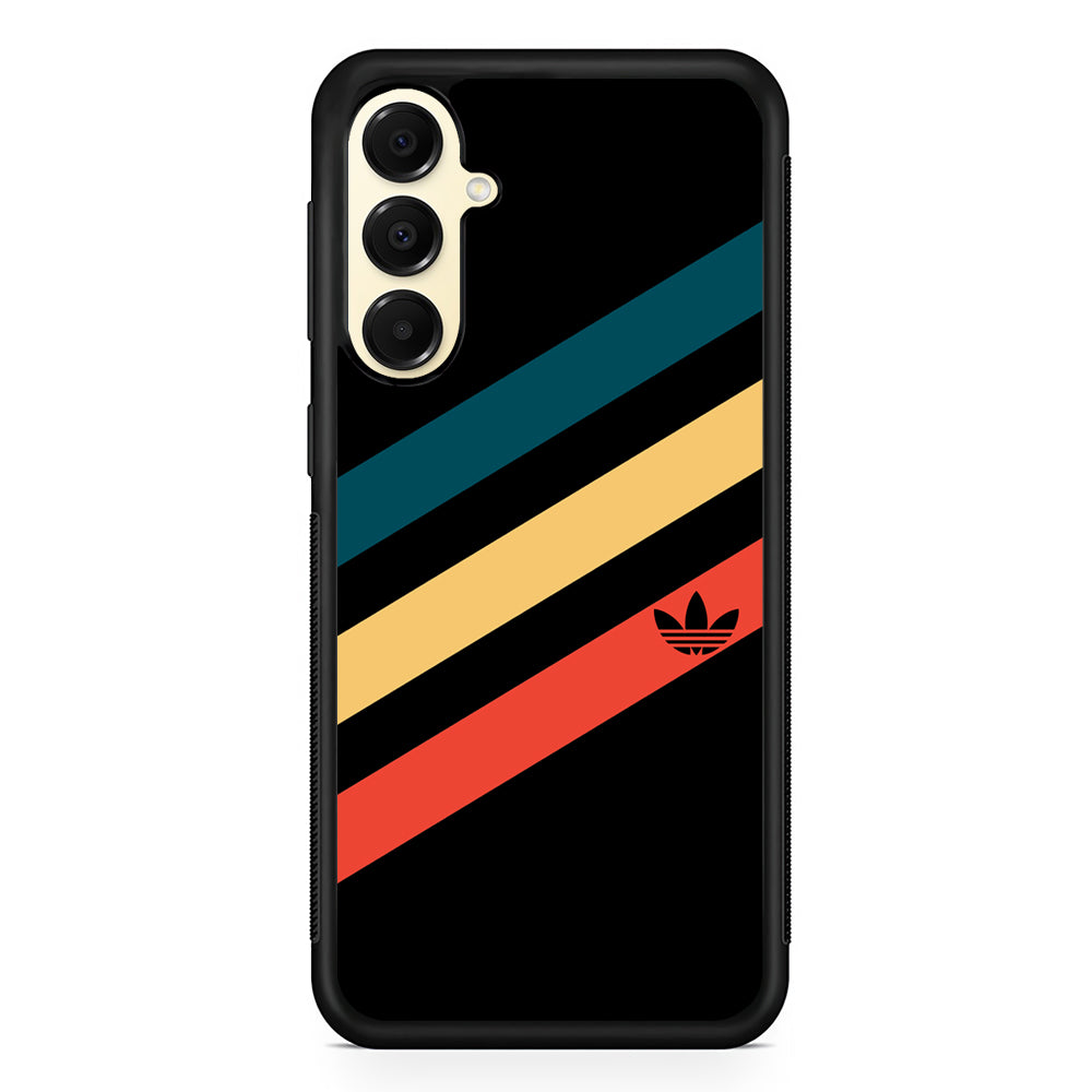 Adidas Prime Stripe Samsung Galaxy A16 Case | Slim Rubber Case for Samsung Galaxy A16