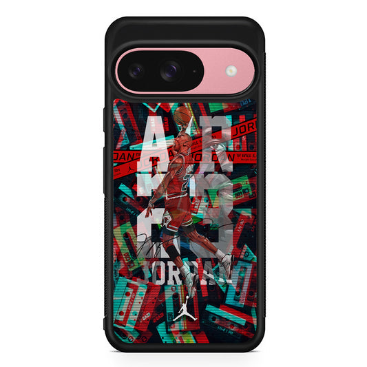 Air Jordan Record The Moment Google Pixel 9 Case | Google Pixel 9 Protective Rubber Case