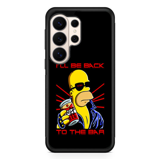Homer Simpson with Duff Beer Samsung Galaxy S26 Ultra Case | Slim Protective Case for Samsung Galaxy S26 Ultra