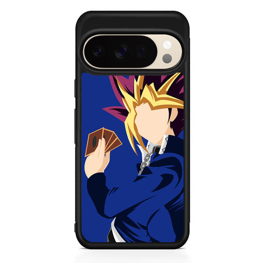 Yu-Gi-Oh Yugi Mutou Silhouette Google Pixel 10 Pro XL Case | Slim Google Pixel 10 Pro XL Protective Case