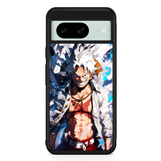 One Piece Luffy Sun God Nika Google Pixel 8 Case | Durable Protective Cover for Google Pixel 8