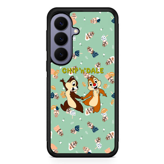 Chip N Dale Walk Happily Samsung Galaxy S26 Case | Durable Rubber Case for Samsung Galaxy S26
