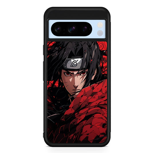 Itachi Uchiha Red Clothes Google Pixel 8 Pro Case | Slim Rubber Case for Google Pixel 8 Pro