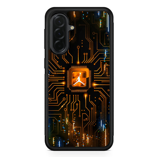 Air Jordan Golden Chip Samsung Galaxy A36 Case | Slim Samsung Galaxy A36 Protective Case