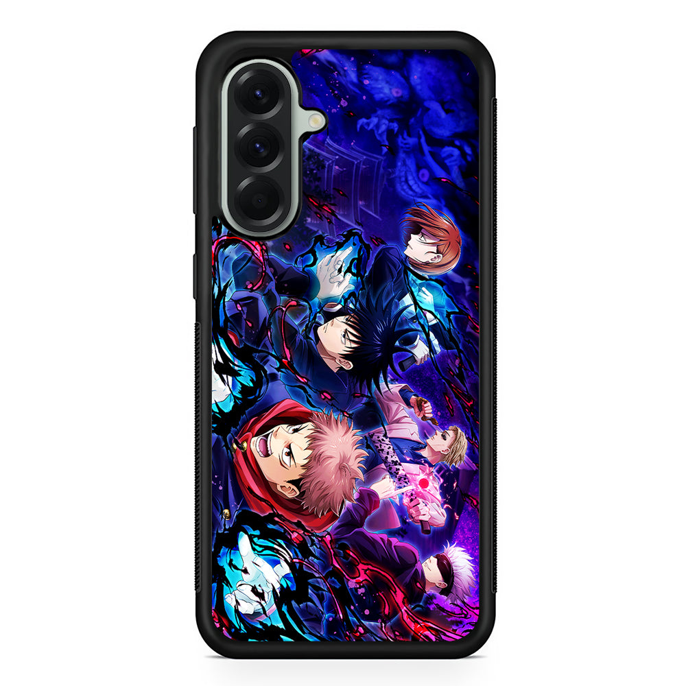 Main Characters of Jujutsu Kaisen Samsung Galaxy A56 Case | Samsung Galaxy A56 Protective Rubber Case