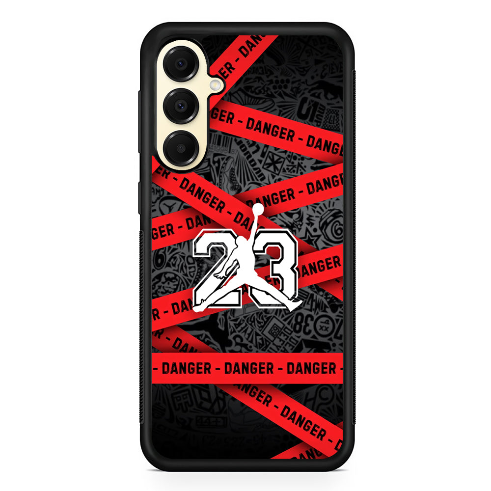 Air Jordan Sense The Danger Samsung Galaxy A16 Case | Slim Rubber Case for Samsung Galaxy A16