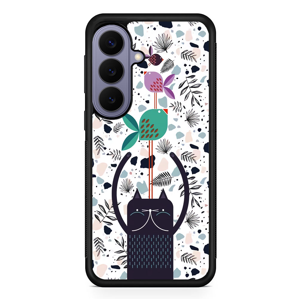 Cat Fish Aesthetic Samsung Galaxy S26 Case | Durable Rubber Case for Samsung Galaxy S26