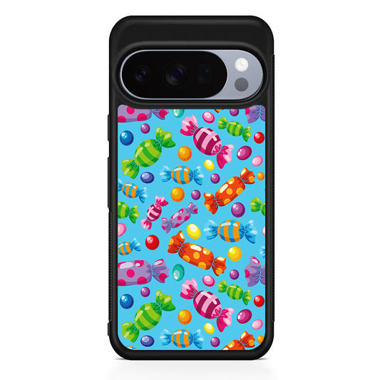 Colorfully Wrapped Candies Google Pixel 10 Pro Case | Slim Google Pixel 10 Pro Rubber Case