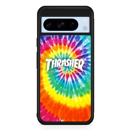 Thrasher Spiral Rainbow Google Pixel 8 Pro Case | Premium Protective Case for Google Pixel 8 Pro
