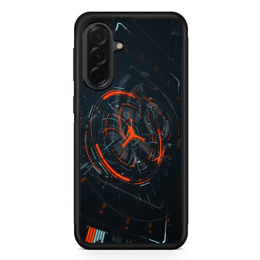 Air Jordan Rising The Digital Circle Samsung Galaxy A36 Case | Slim Samsung Galaxy A36 Protective Case