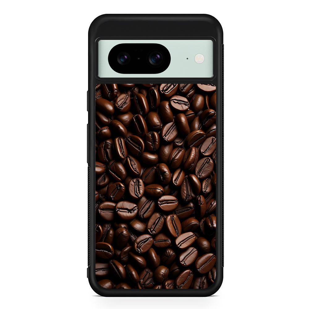 Heap of Roasted Coffee Beans Google Pixel 8 Case | Durable Protective Cover for Google Pixel 8