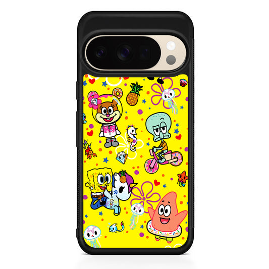Tokidoki x SpongeBob Squarepants Google Pixel 10 Pro XL Case | Slim Google Pixel 10 Pro XL Protective Case