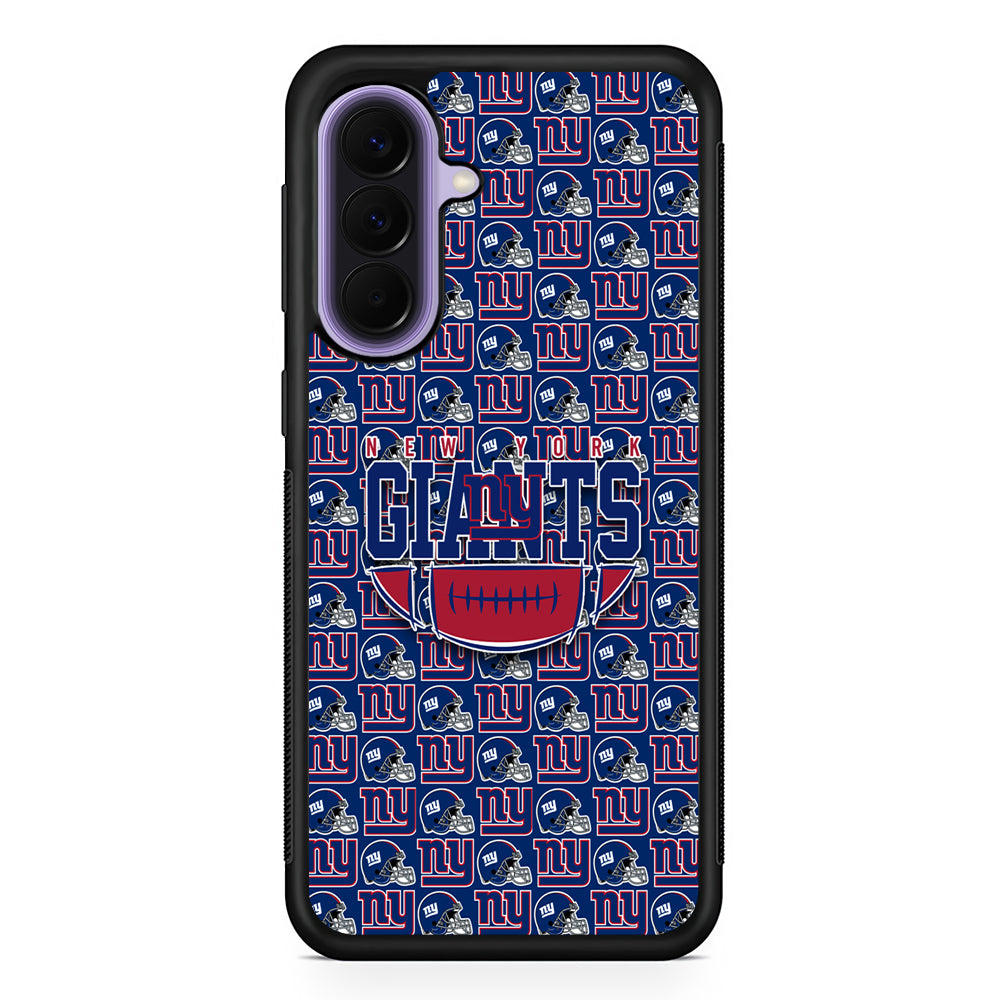 NFL New York Giants Wall Patern Samsung Galaxy A57 Case | Slim Samsung Galaxy A57 Rubber Case