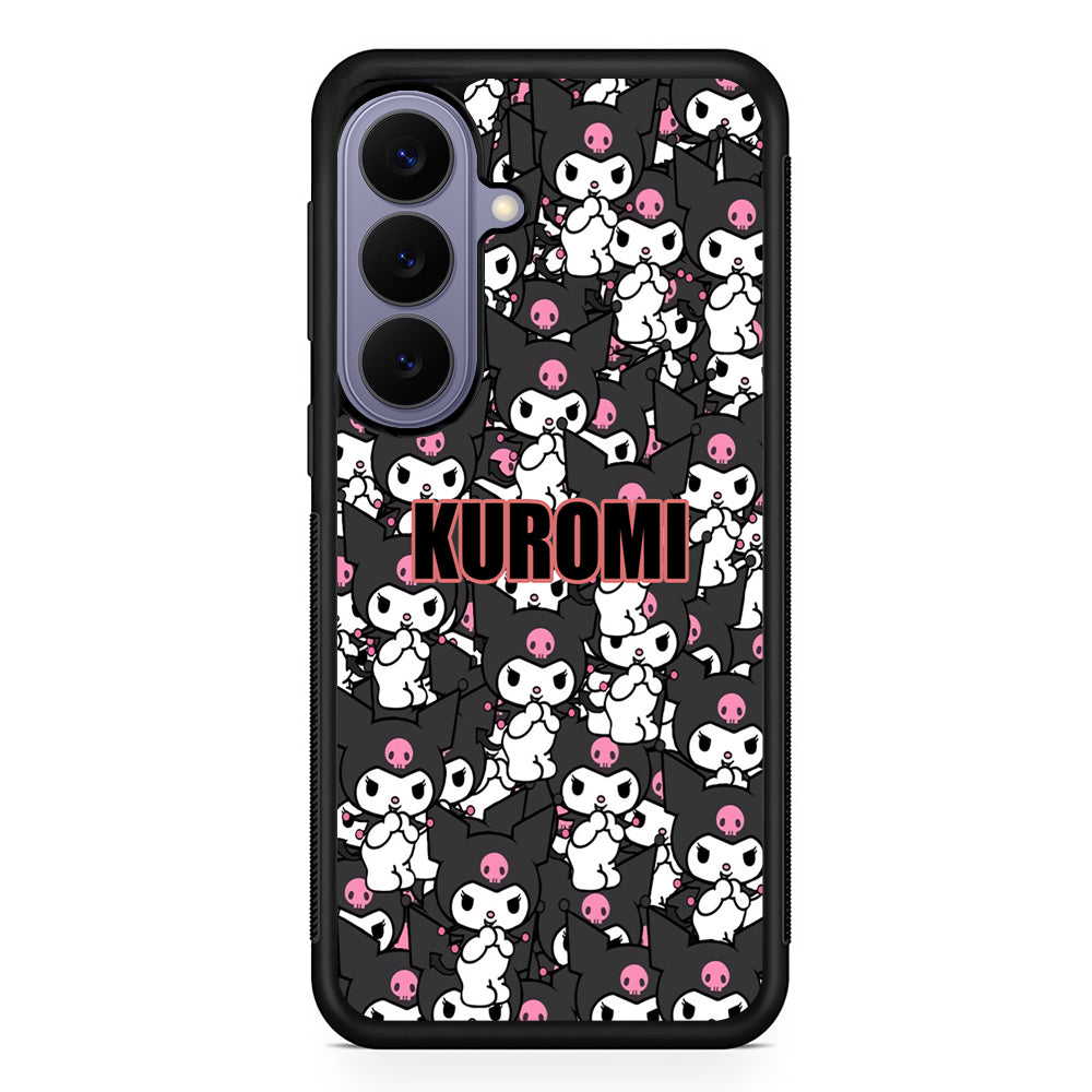 Kuromi Doodle Samsung Galaxy S26 Case | Durable Rubber Case for Samsung Galaxy S26