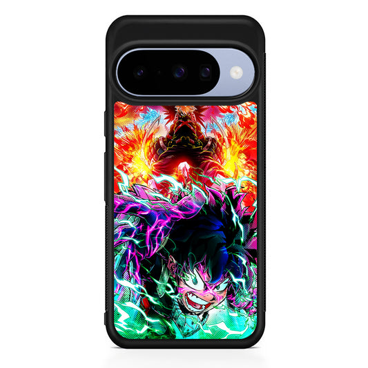 My Hero Academia Izuku and Friends Google Pixel 10 Case | Google Pixel 10 Rubber Protective Case