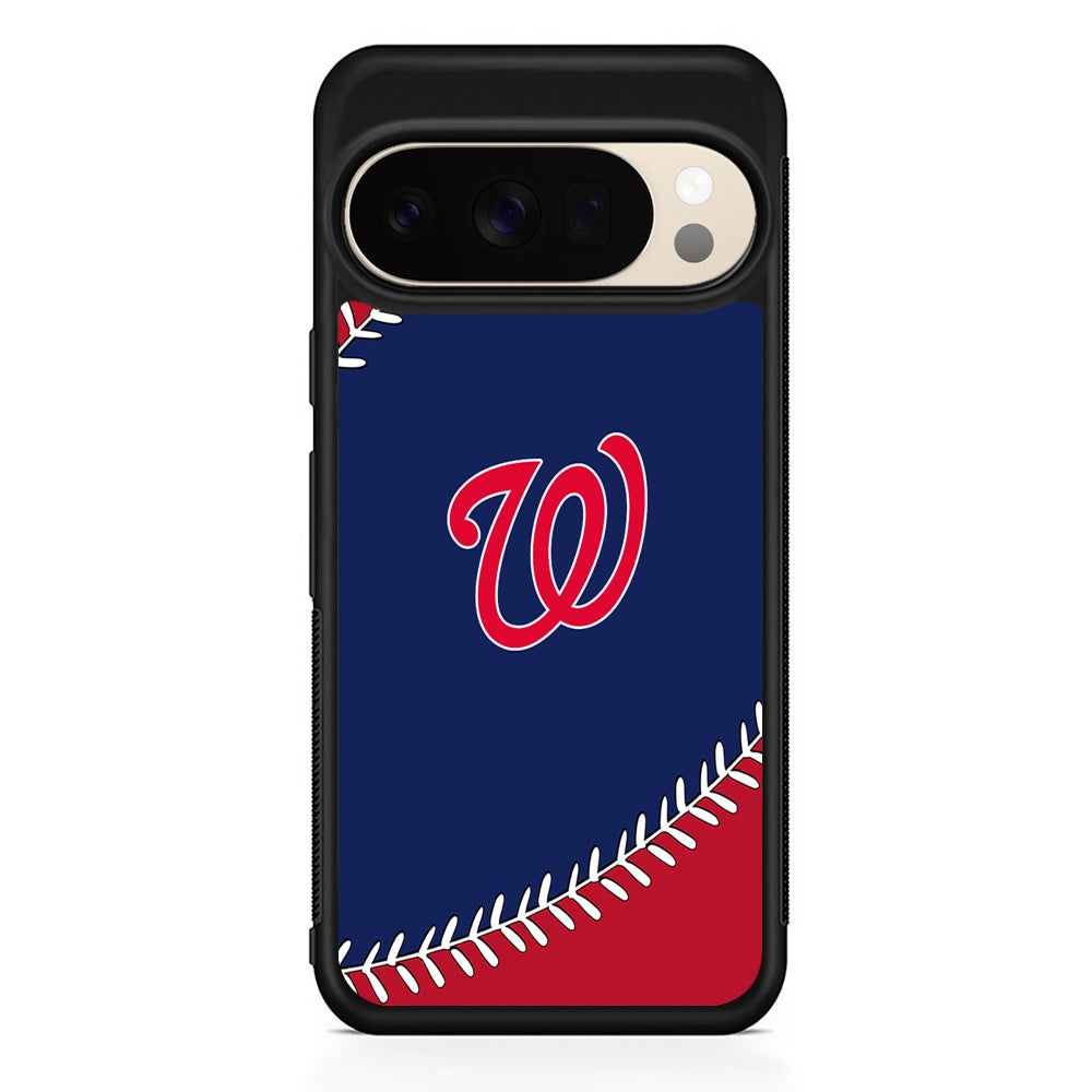 MLB Washington Nationals Logo Google Pixel 10 Pro XL Case | Slim Google Pixel 10 Pro XL Protective Case
