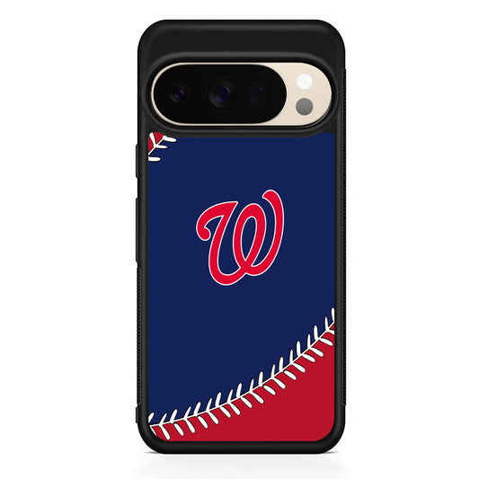 MLB Washington Nationals Logo Google Pixel 10 Pro XL Case | Slim Google Pixel 10 Pro XL Protective Case