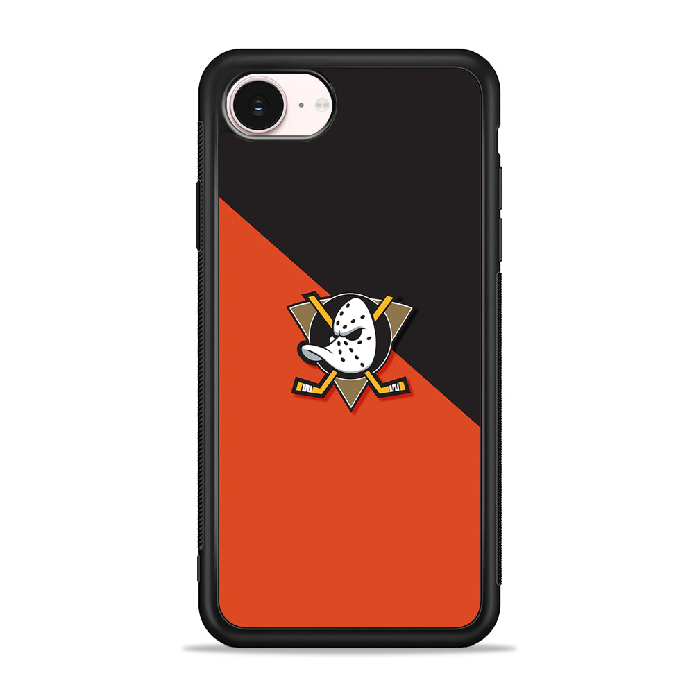 NHL Anaheim Ducks Team iPhone 17e Case - Silicone Case