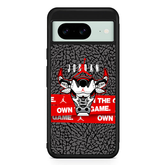 Air Jordan The Bull Head Google Pixel 8 Case | Durable Protective Cover for Google Pixel 8