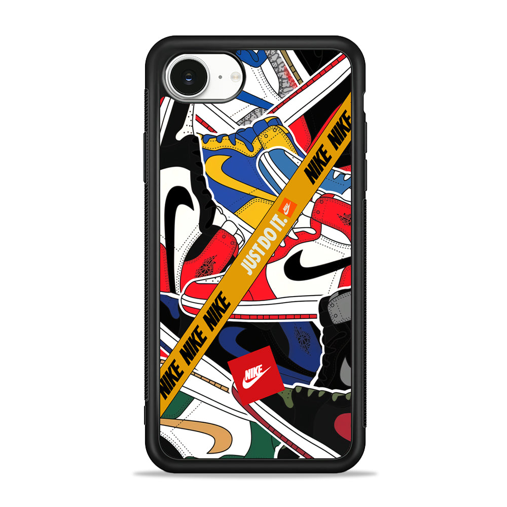 Nike Write Up The Passion iPhone 16e Case - Slim Silicone Case