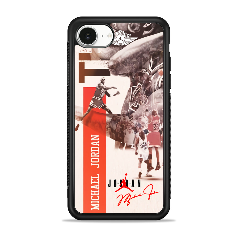 Air Jordan Legend's Journey iPhone 16e Case - Slim Silicone Case