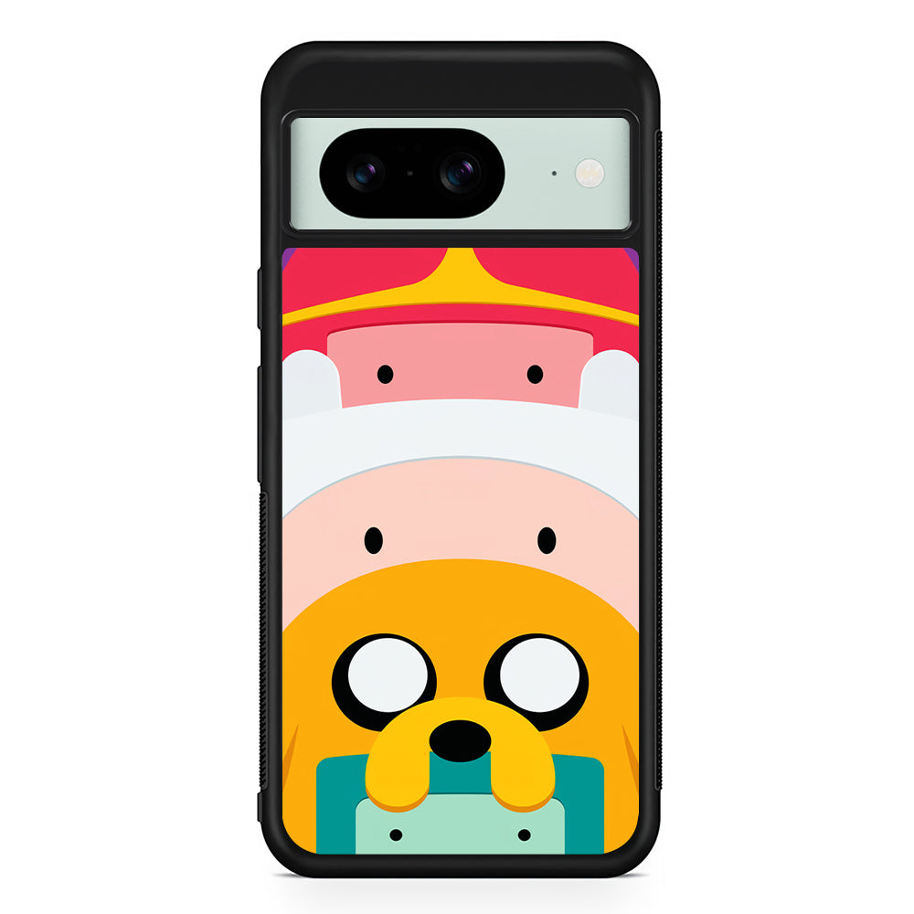 Adventure Time Family Google Pixel 8 Case | Durable Protective Cover for Google Pixel 8