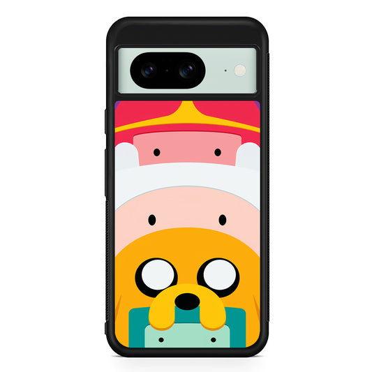 Adventure Time Family Google Pixel 8 Case | Durable Protective Cover for Google Pixel 8
