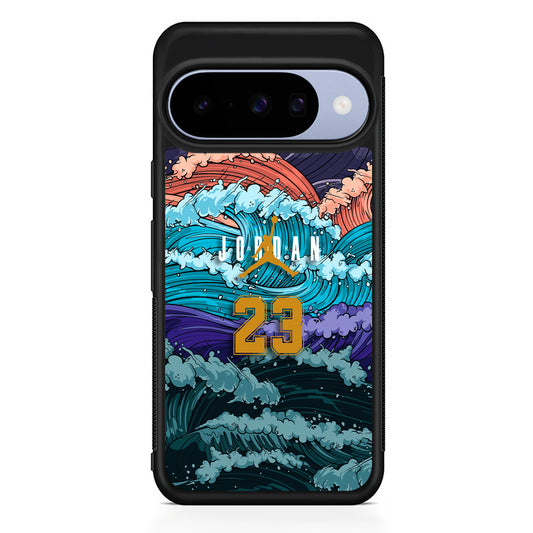 Air Jordan Wave of Struggle Google Pixel 10 Case | Google Pixel 10 Rubber Protective Case
