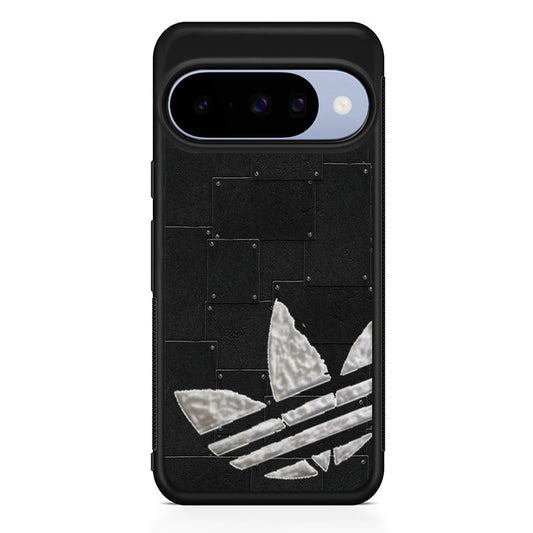 Adidas Metal Skin Logo Google Pixel 10 Case | Google Pixel 10 Rubber Protective Case