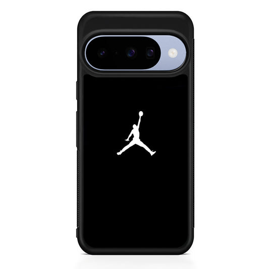Jordan Black White Google Pixel 10 Case | Google Pixel 10 Rubber Protective Case