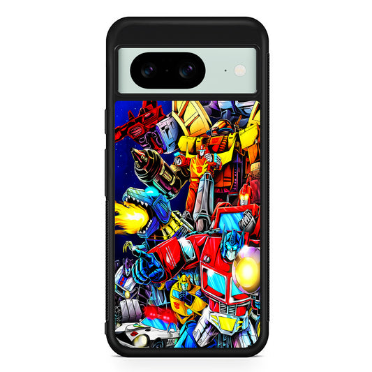 Autobot From Transformers Google Pixel 8 Case | Durable Protective Cover for Google Pixel 8