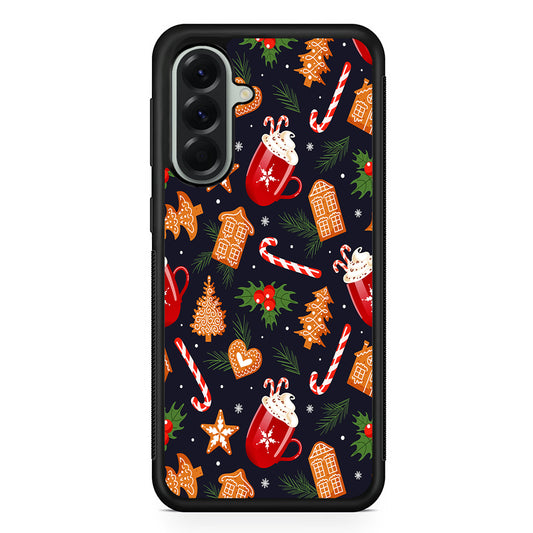 Christmas Ornaments Aesthetic Samsung Galaxy A56 Case | Samsung Galaxy A56 Protective Rubber Case