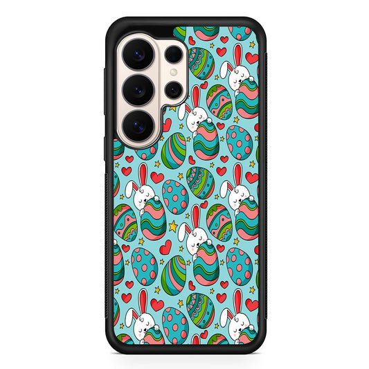Easter Eggs and Rabbits Pattern Samsung Galaxy S26 Ultra Case | Slim Protective Case for Samsung Galaxy S26 Ultra