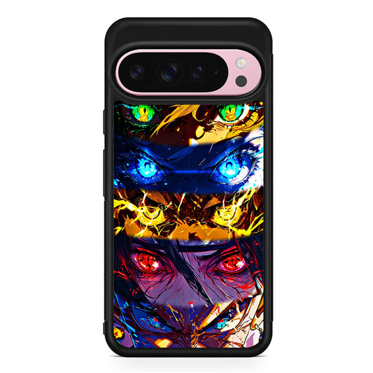 Various Kinds of Anime Eyes Google Pixel 9 Pro XL Case | Protective Cover