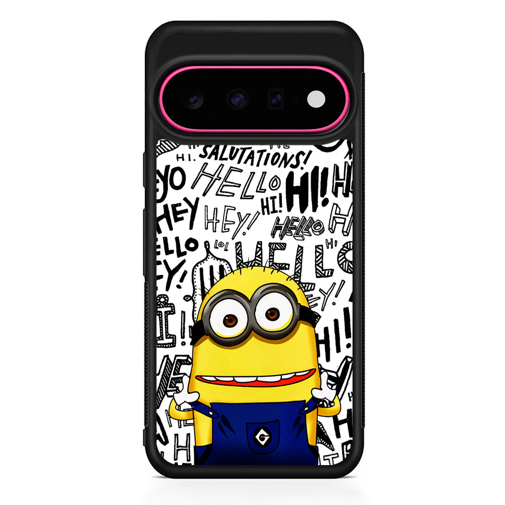 Minions Hail Word Google Pixel 11 Case | Slim Shockproof Cover