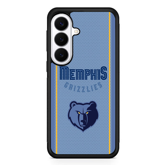 NBA Memphis Grizzlies Jersey Samsung Galaxy S26 Plus Case | Slim Protective Cover for Samsung Galaxy S26 Plus