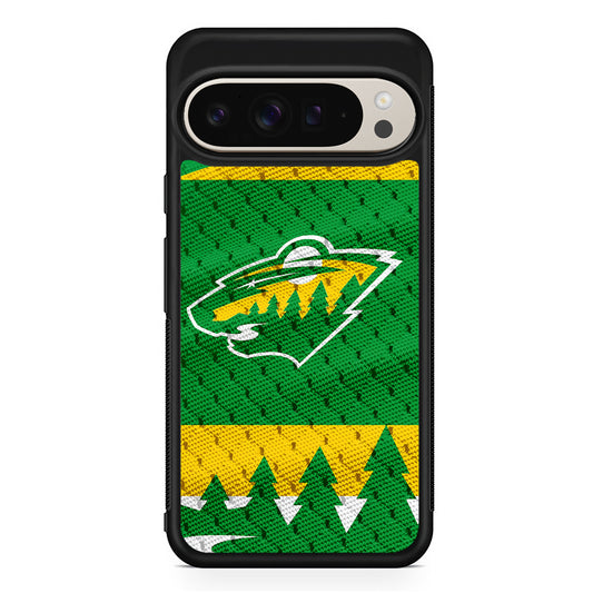 NHL Minnesota Wild Jersey Google Pixel 9 Pro Case | Slim Protective Cover