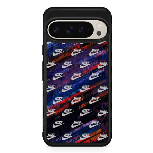 Nike Doodle Stripe Abstract Google Pixel 9 Pro Case | Slim Protective Cover
