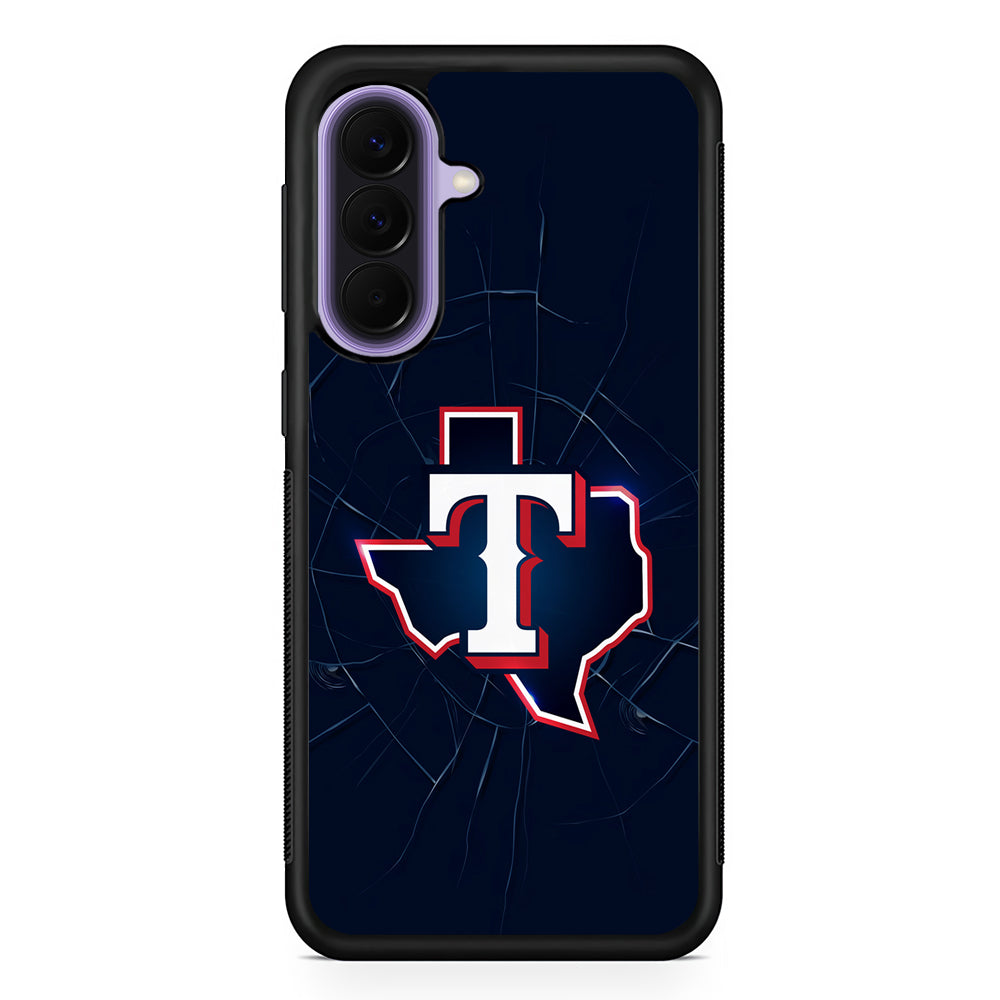 MLB Texas Rangers Team Samsung Galaxy A57 Case | Slim Samsung Galaxy A57 Rubber Case