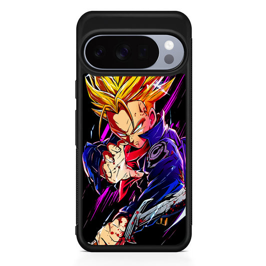 Future Trunks Dragon Ball Z Google Pixel 10 Pro Case | Slim Google Pixel 10 Pro Rubber Case