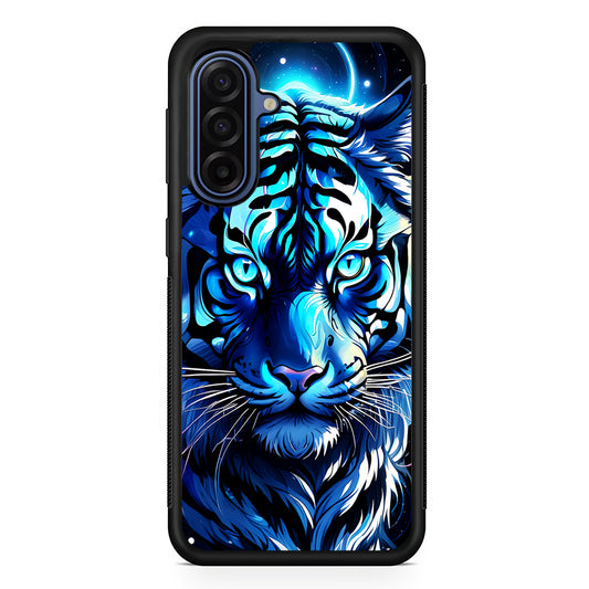 Blue Tiger Head Samsung Galaxy A17 Case | Slim Protective Phone Cover