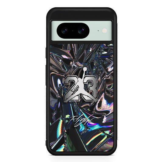 Air Jordan Abstract Mirror Backdrop Google Pixel 8 Case | Durable Protective Cover for Google Pixel 8
