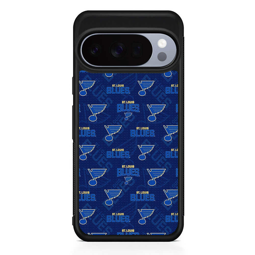 NHL St Louis Blues Team Google Pixel 10 Pro Case | Google Pixel 10 Rubber Protective Case