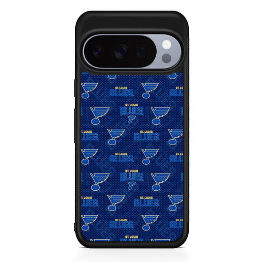 NHL St Louis Blues Team Google Pixel 10 Pro Case | Slim Google Pixel 10 Pro Rubber Case