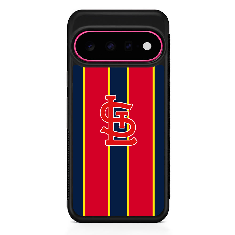 MLB St Louis Cardinals Logo Google Pixel 11 Case | Slim Shockproof Cover