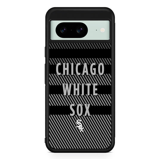 MLB Chicago White Sox Team Google Pixel 8 Case | Durable Protective Cover for Google Pixel 8